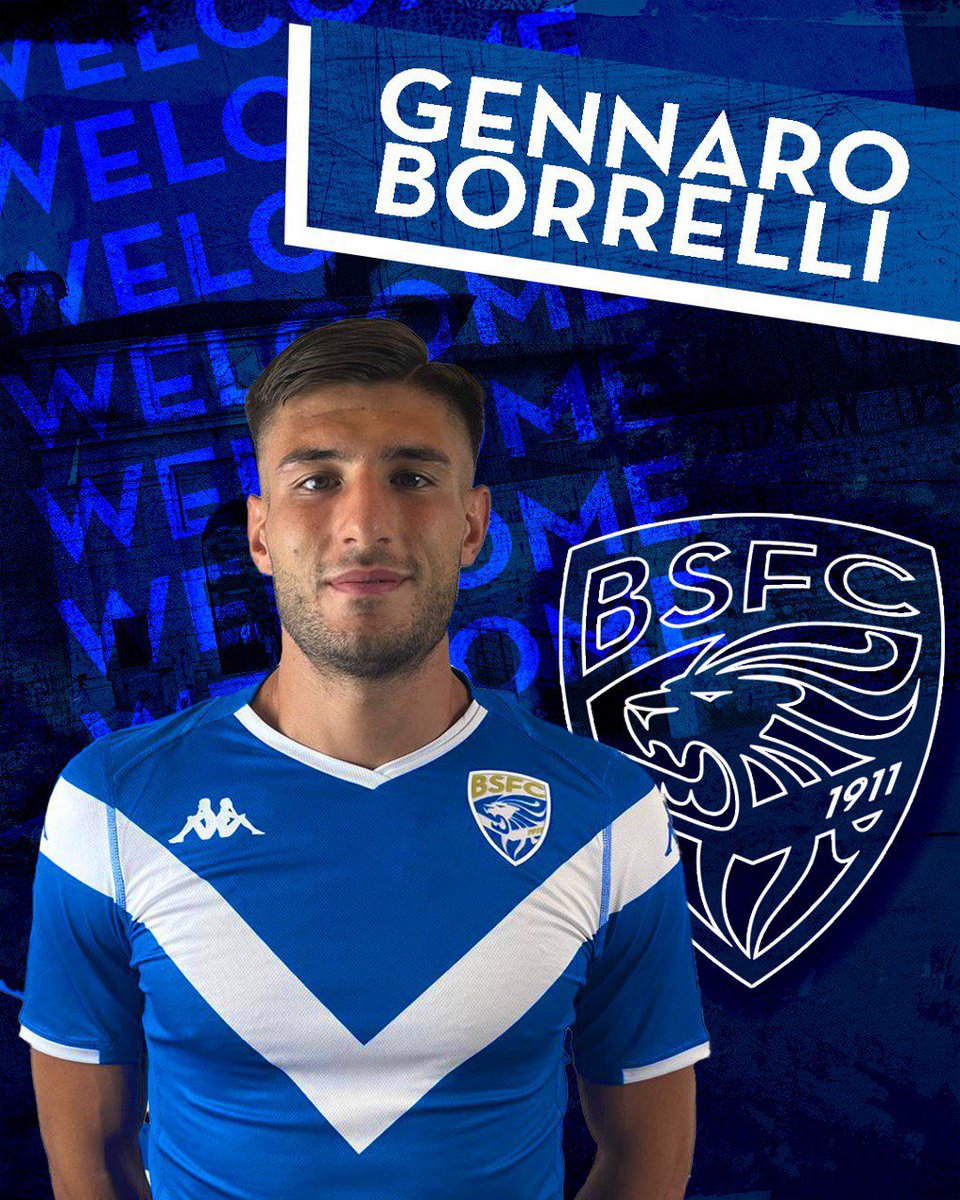 DomenicoPallara's tweet image. ✅ UFFICIALE ✅
Gennaro #Borrelli è un nuovo giocatore del #Brescia
Arriva in prestito dal #Frosinone 🤝

#Calciomercato 
#Transfers 
#SerieBKT
#StayTuned