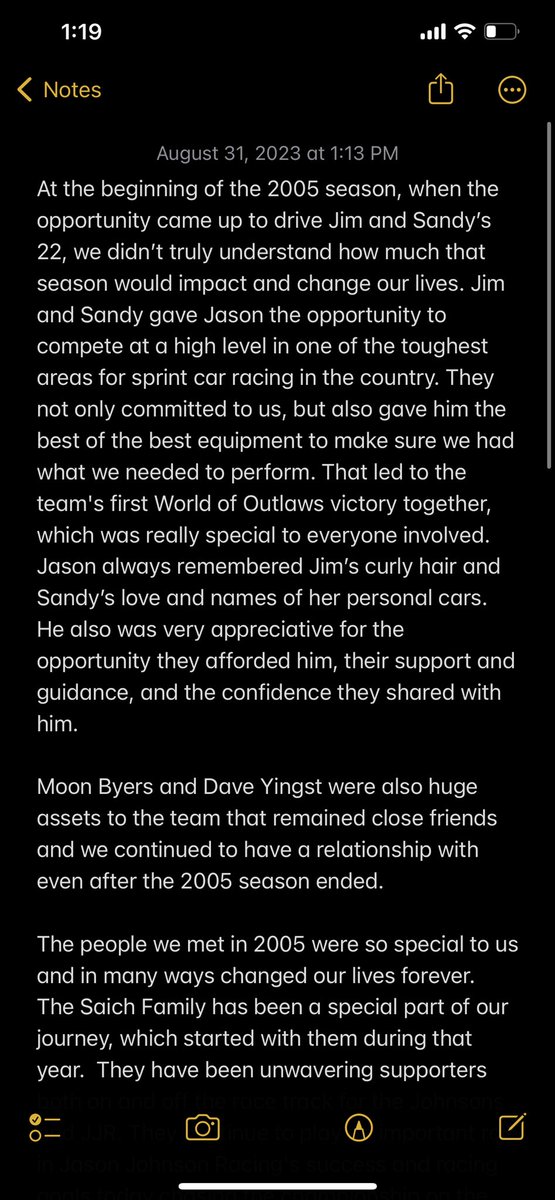 Jason Johnson Racing tweet media