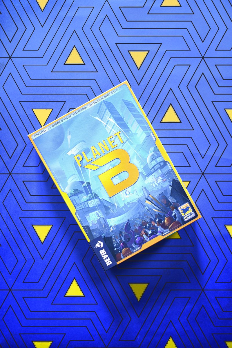 DevirArgentina's tweet photo. ¿Serás el gobernante con menos escrúpulos del nuevo planeta? 💰 Descubrilo en #PlanetB Este juego de mesa es para los amantes del humor negro, sin dudarlo. #juegosdemesa #boardgames #Devir #DevirArgentina https://t.co/Lbm7SjTJ7b
