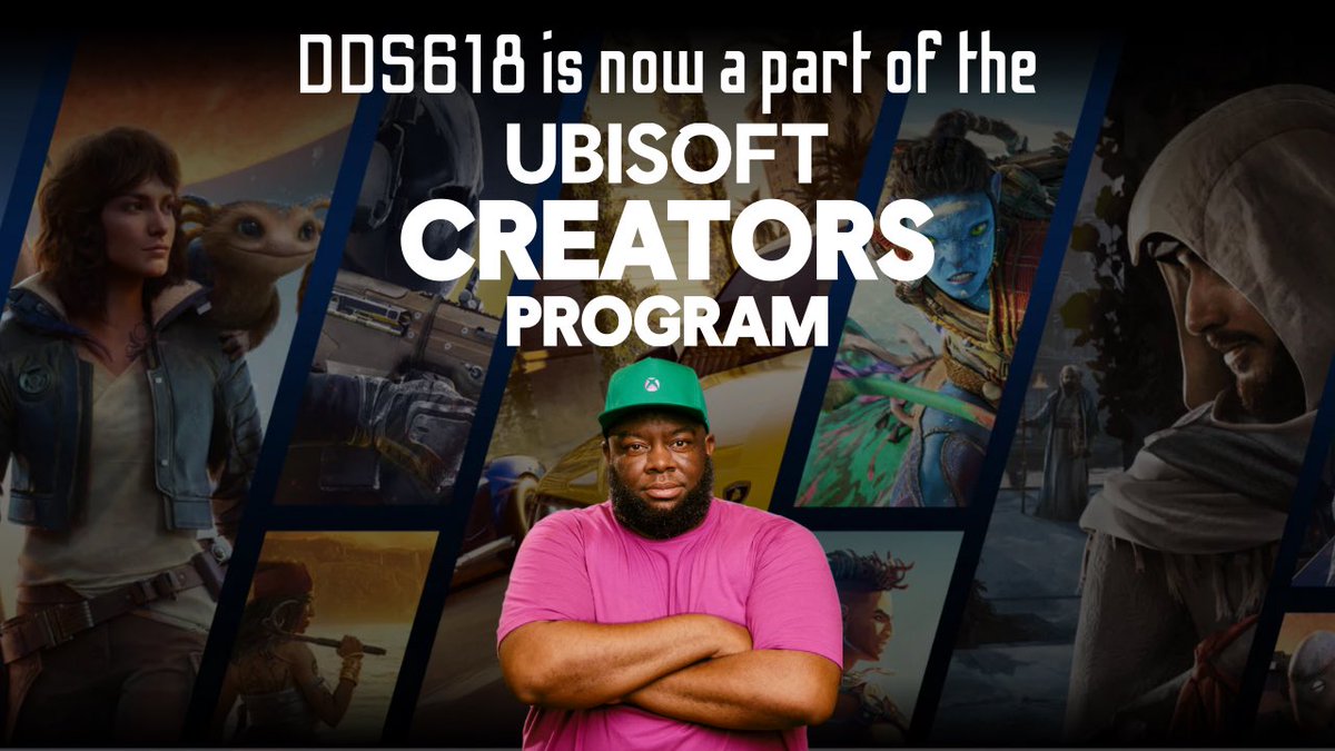 DDS618_'s tweet image. And yes … I am now a #UbisoftCreator! We about to make more S tier content for sure!