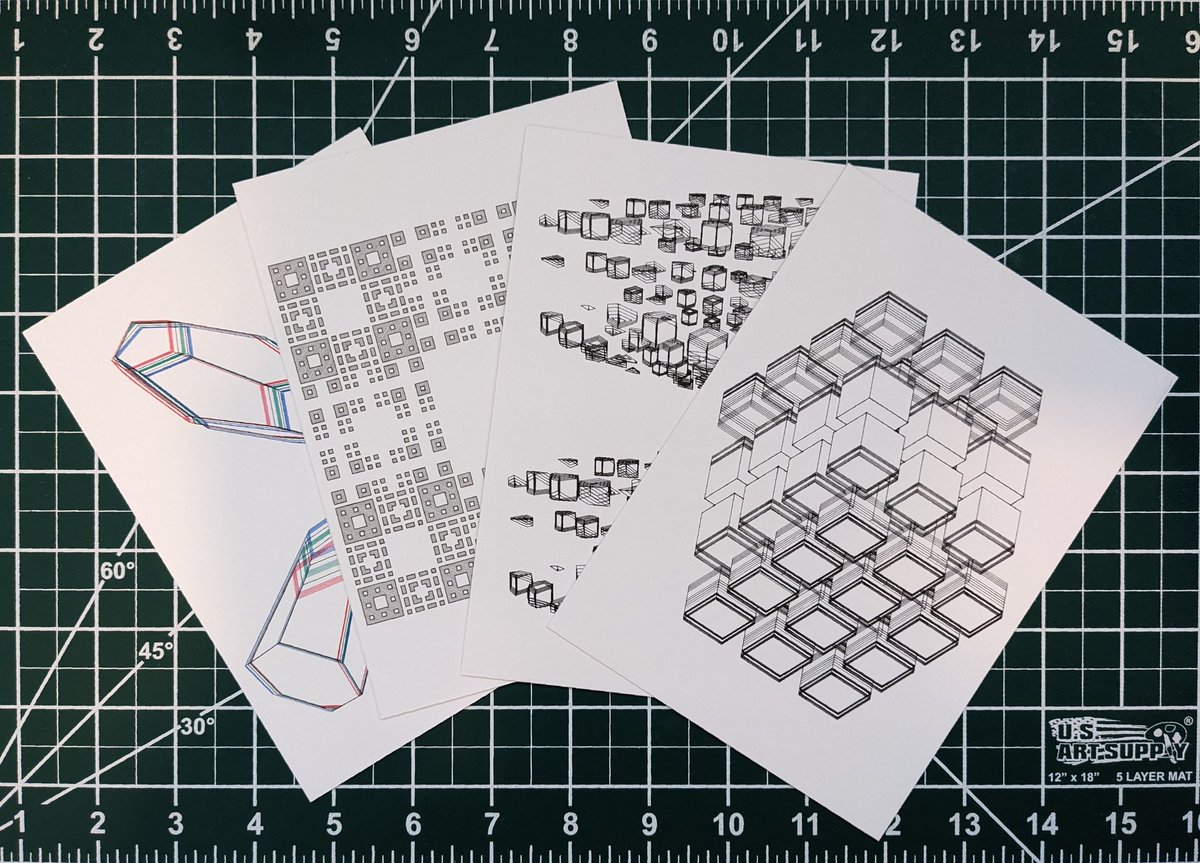 neverhood311's tweet image. Finally mailed out my postcards for #plotparty 2023. Better late than never! #plottertwitter