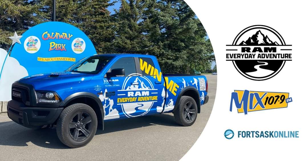 Mix1079FM's tweet photo. Only 1 week left to qualify for RAM Everyday Adventure 2023!  Hashtag your long weekend adventures to win a trip to @FHSresort and this new RAM 1500 Warlock from @ABRamDealers! Find the QR code this weekend for an automatic entry! #rameverydayadventure23  #GoodLuck  #Ram https://t.co/bVdHj9RrqX