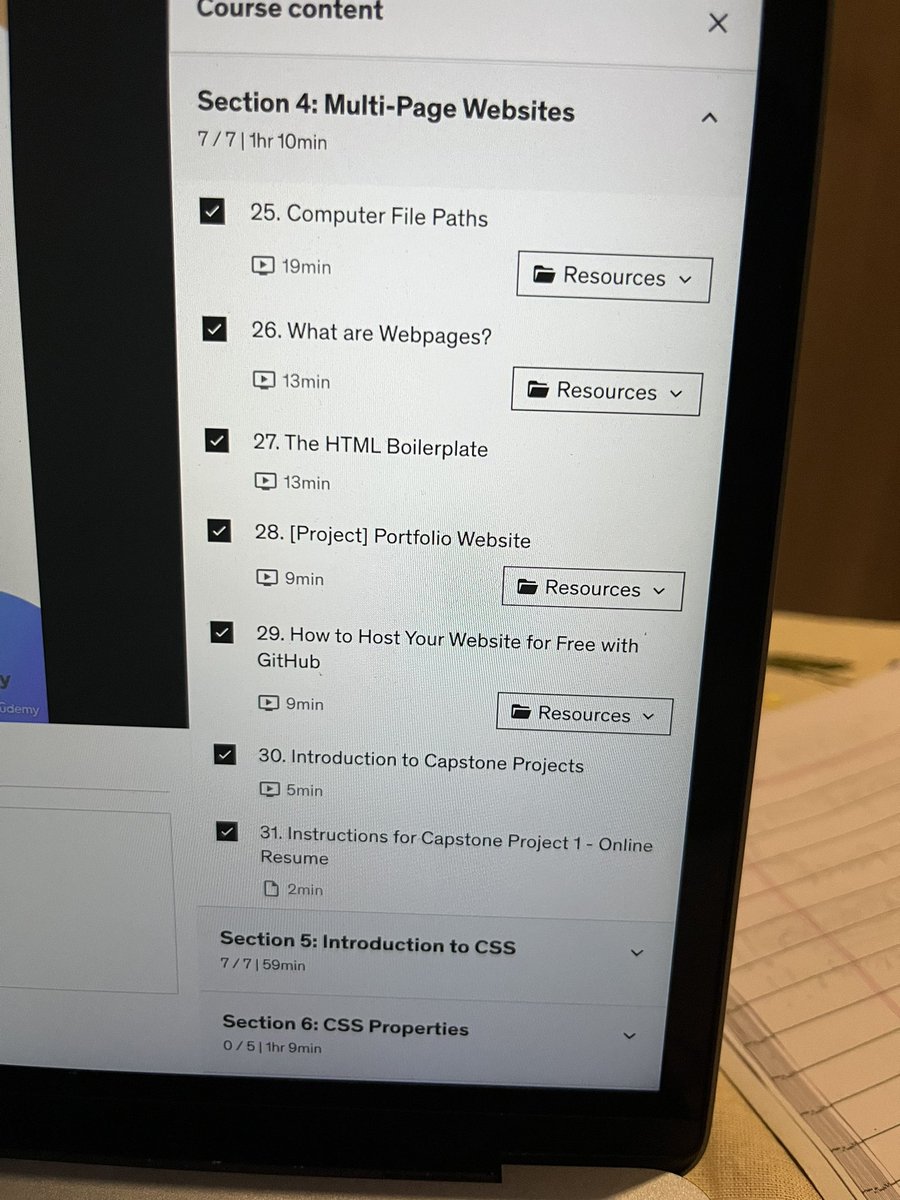 ayuxy027's tweet photo. 🚀 Day 1 🚀
Completed HTML with all Practice questions in the 100 Days of Web Development course. 
4/47 Modules Completed ✅
Thrilling journey ahead! 💪
#100DaysOfCode
#WebDevBeginner https://t.co/zqEWXFAJxl