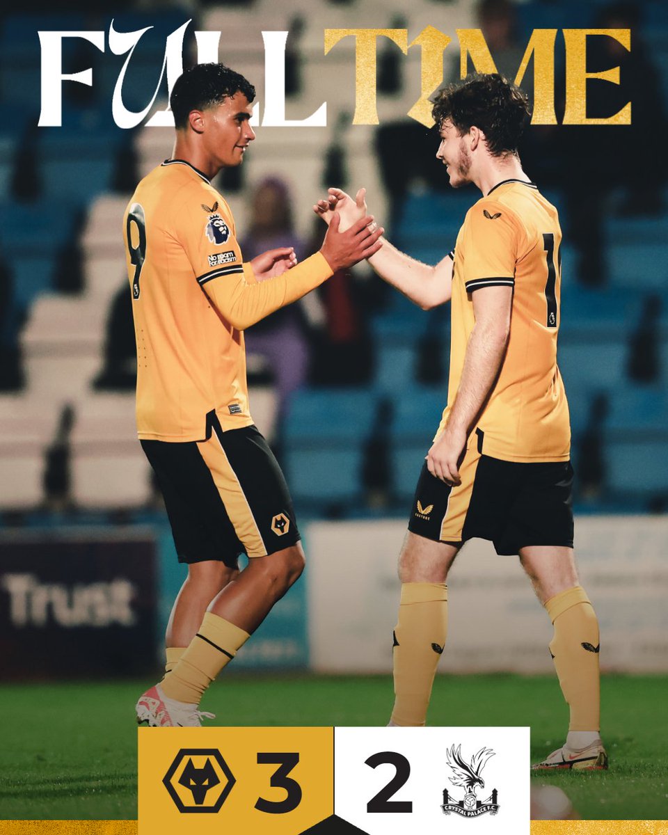 WolvesAcademy's tweet photo. We come out on top after a thrilling second half!

#PL2 https://t.co/JYc3QRSvT0