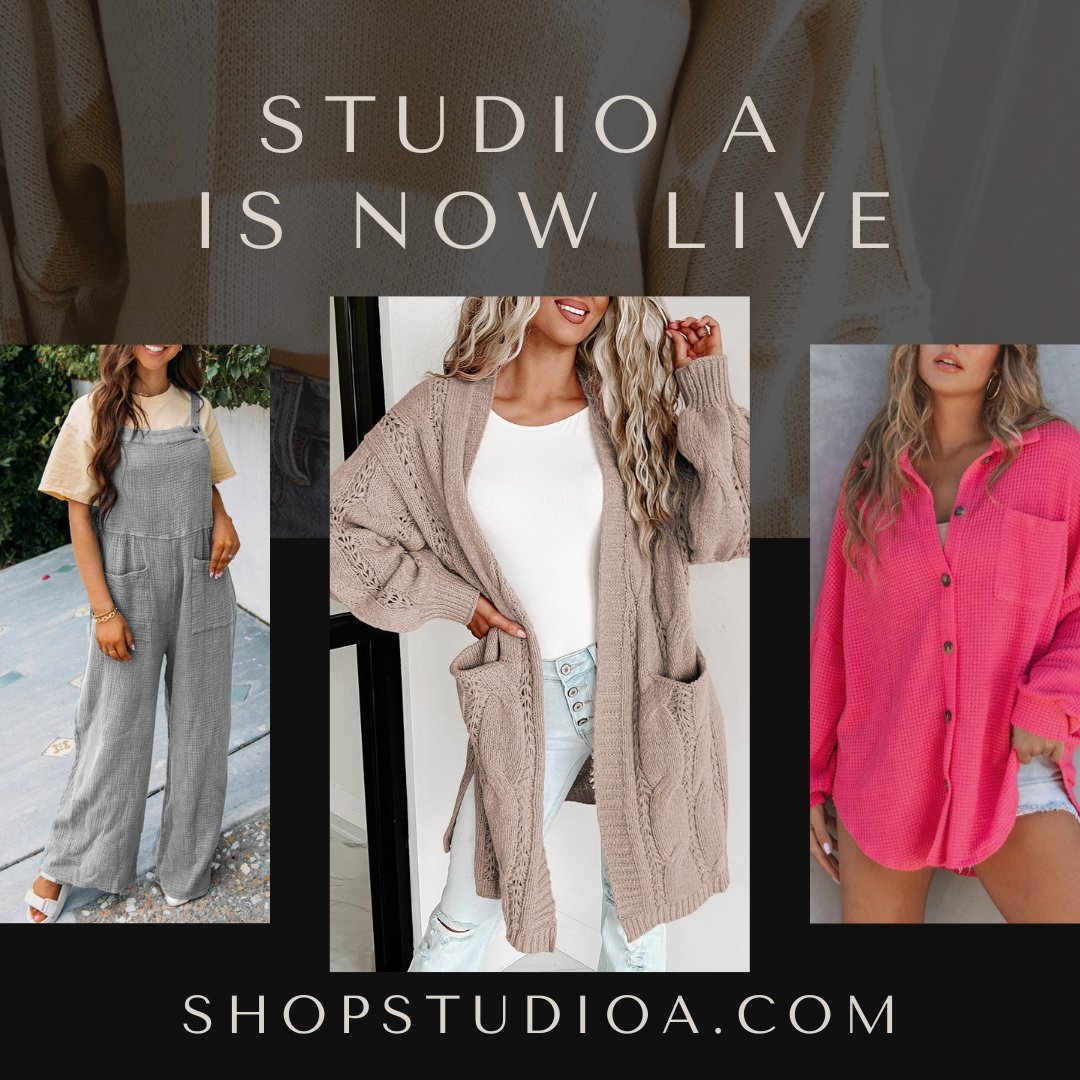 ShopStudioA's tweet photo. We are live!

https://t.co/c2YipwkHDI

#onlineboutique #SmallBusiness #latinaowned #boutique https://t.co/7qb2BMnHNy