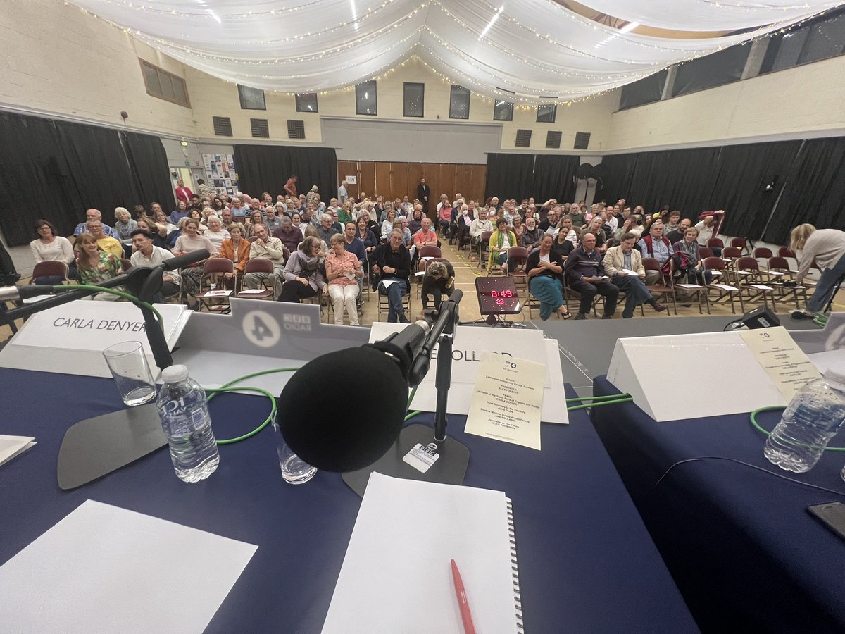 LukePollard's tweet image. Good to be back on 
#AnyQuestions tonight on Radio 4. Questions about Tory failure on school building safety, sewage and poverty in the south west. Made the case for what a transformative Labour government will do for the south west. #BBCAQ