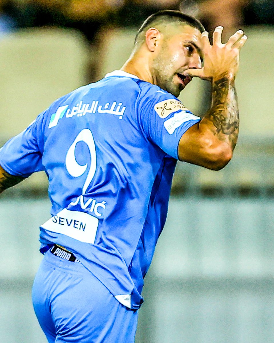brfootball's tweet photo. Aleksandar Mitrović scored a hat trick in just his third game in the Saudi Pro League ♨️ https://t.co/olIpDIE6RG