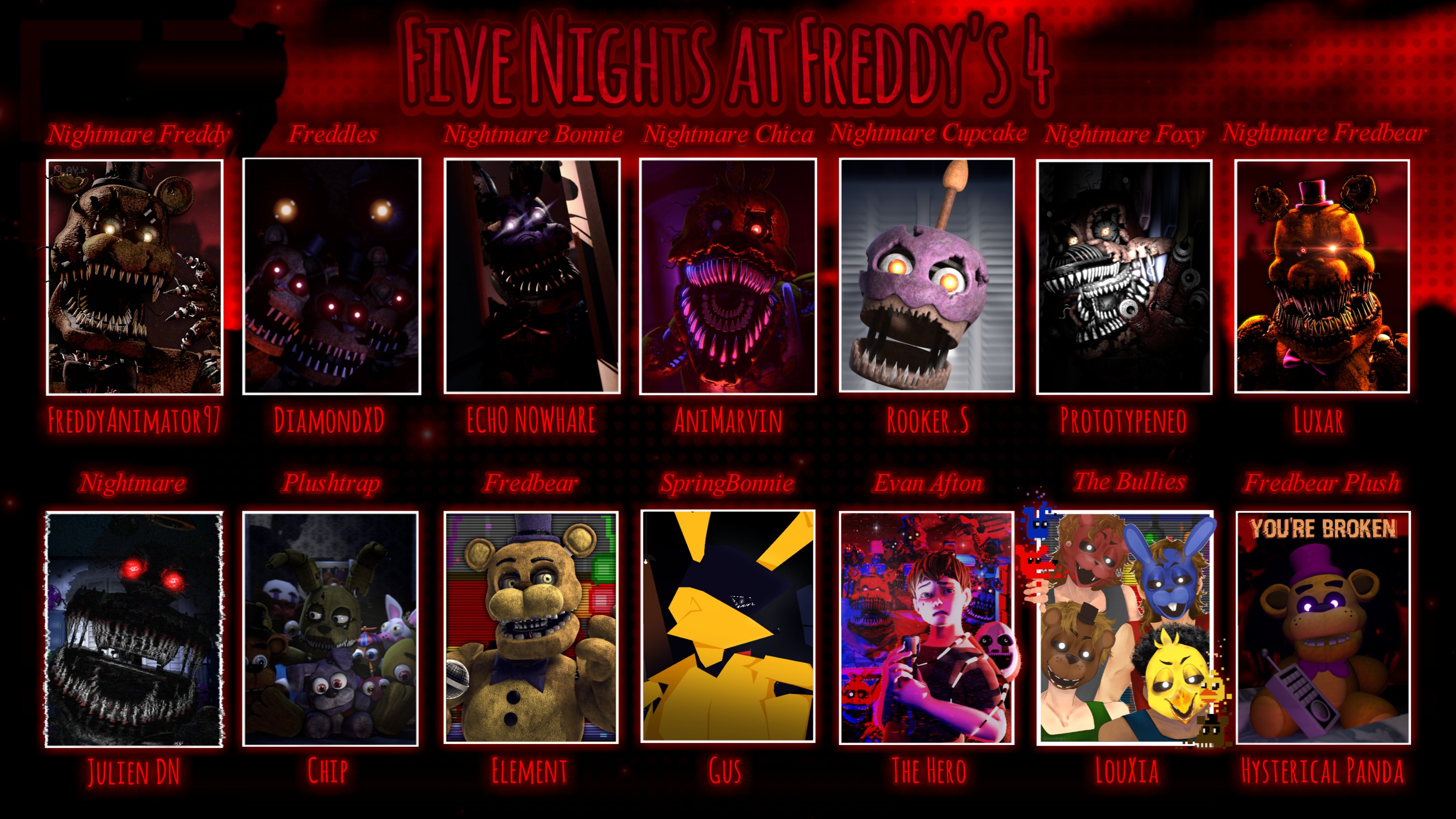 Five Nights at Freddy's 4 Halloween Edition.