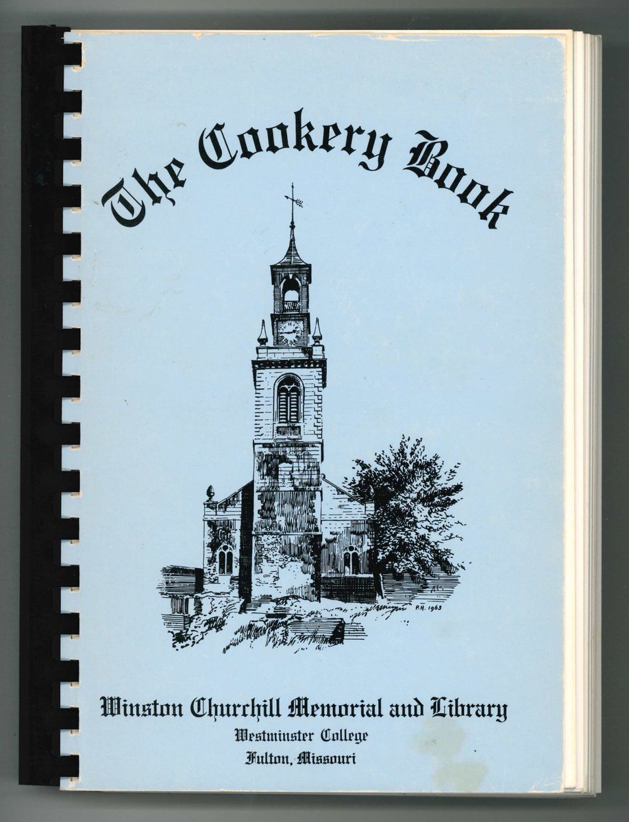 ChurchillMuseum's tweet photo. What better way to gather a community than food? In 1977, the Museum's supporters compiled their best recipes. Many are by local Friends but here are Clementine Churchill & Bess Truman's desserts. #ArchivesCommunity
Find The Cookery Book 2nd Ed. at https://t.co/z1xWl8z4w5 https://t.co/T0S9BtMjwZ
