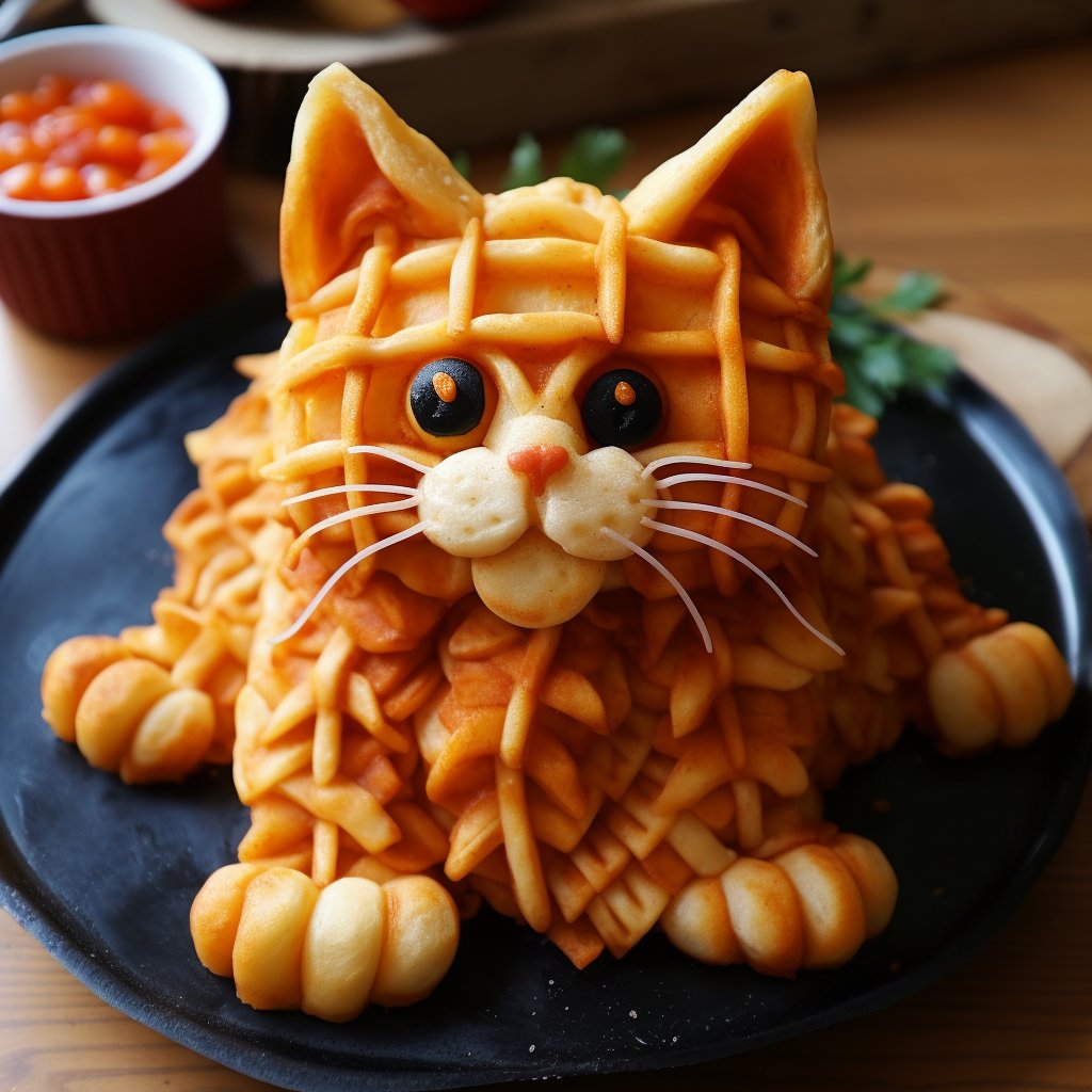 pizzacatnocap's tweet image. Rise and shine! 🌞 Pizza Cat's got waffles on the menu, and they're calling for some marinara! 🍕🍅 #RiseAndShine #WaffleTime #AIArtworks #Aiartcommunity #AIArt #AIArtGallery #AIArtistry #AIArtist