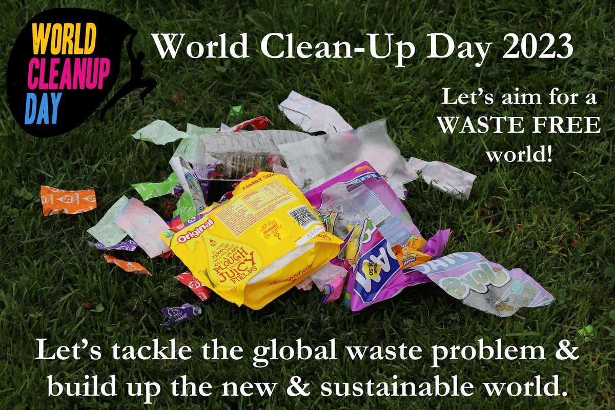 It's #WorldCleanupDay

Would you participate in a #2minutestreetclean in your residential area, street, park, playground or workplace?

Let’s tackle the global waste problem & build a new & sustainable world

It’s about sharing a dream of a waste-free world!

@NationalSpringC