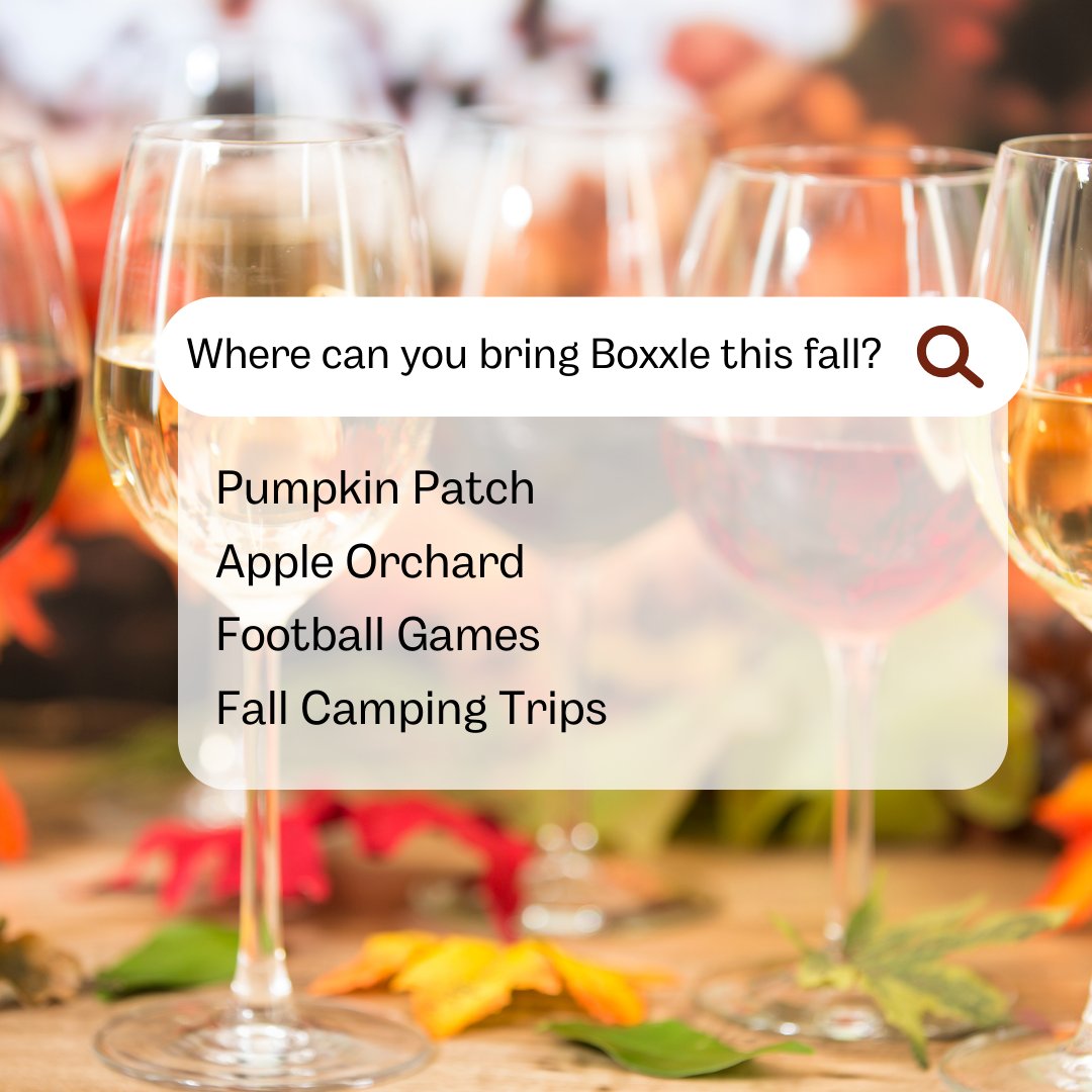 Boxxle's tweet image. Ready for football games, cozy sweaters, pumpkin patches, and all the other fall activities? 🍂 Don't overlook bringing #Boxxle with you! Its convenient handles make it highly portable, ensuring it can accompany you wherever the #autumn breeze may lead.