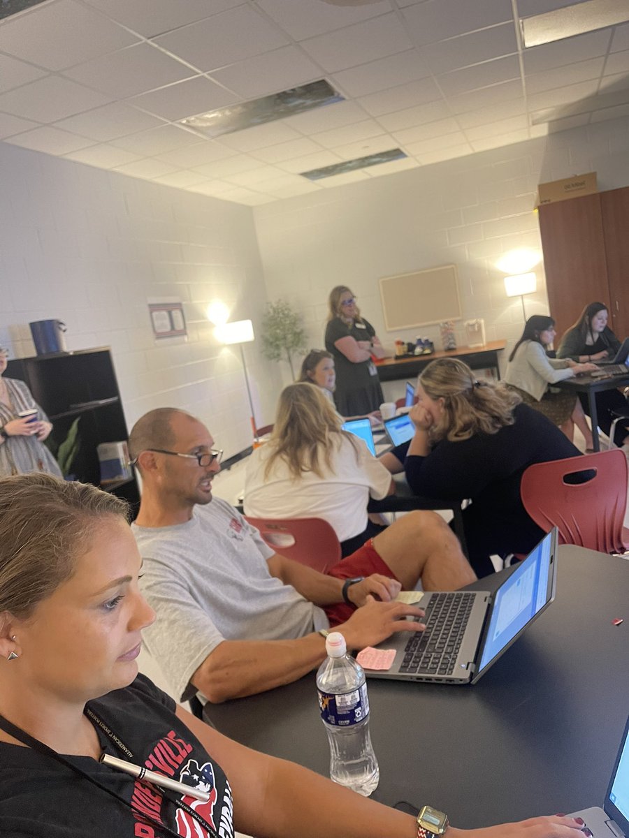 Mrs_HWoerner's tweet photo. Thank you, @creativemayes for helping @PowdersvilleHS roll out #classwize to monitor student devices during class. This program is a classroom management game changer and our teachers are PUMPED! https://t.co/RomalYZhYx