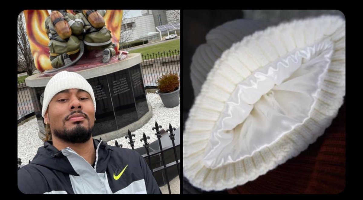 Mnjsales's tweet image. Before you go winter shopping you should know there's a black designer that makes SATIN LINED HATS, AND ITS ME.