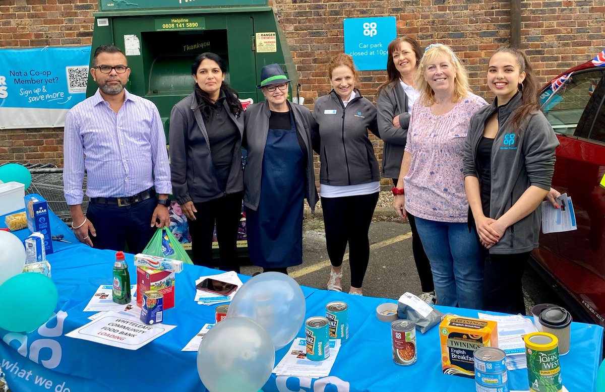 JasmineR_Coop's tweet photo. An amazing 'Fill the boot' event where @coopuk, the #Whyteleafe Community Hub, and our generous local community came together and completely filled our boot to the brim with donations💙
#caterham  #itswhatwedo #community #donate #foodbank  #FillTheBoot #hamseygreen #warlingham https://t.co/4neKMgIVOb