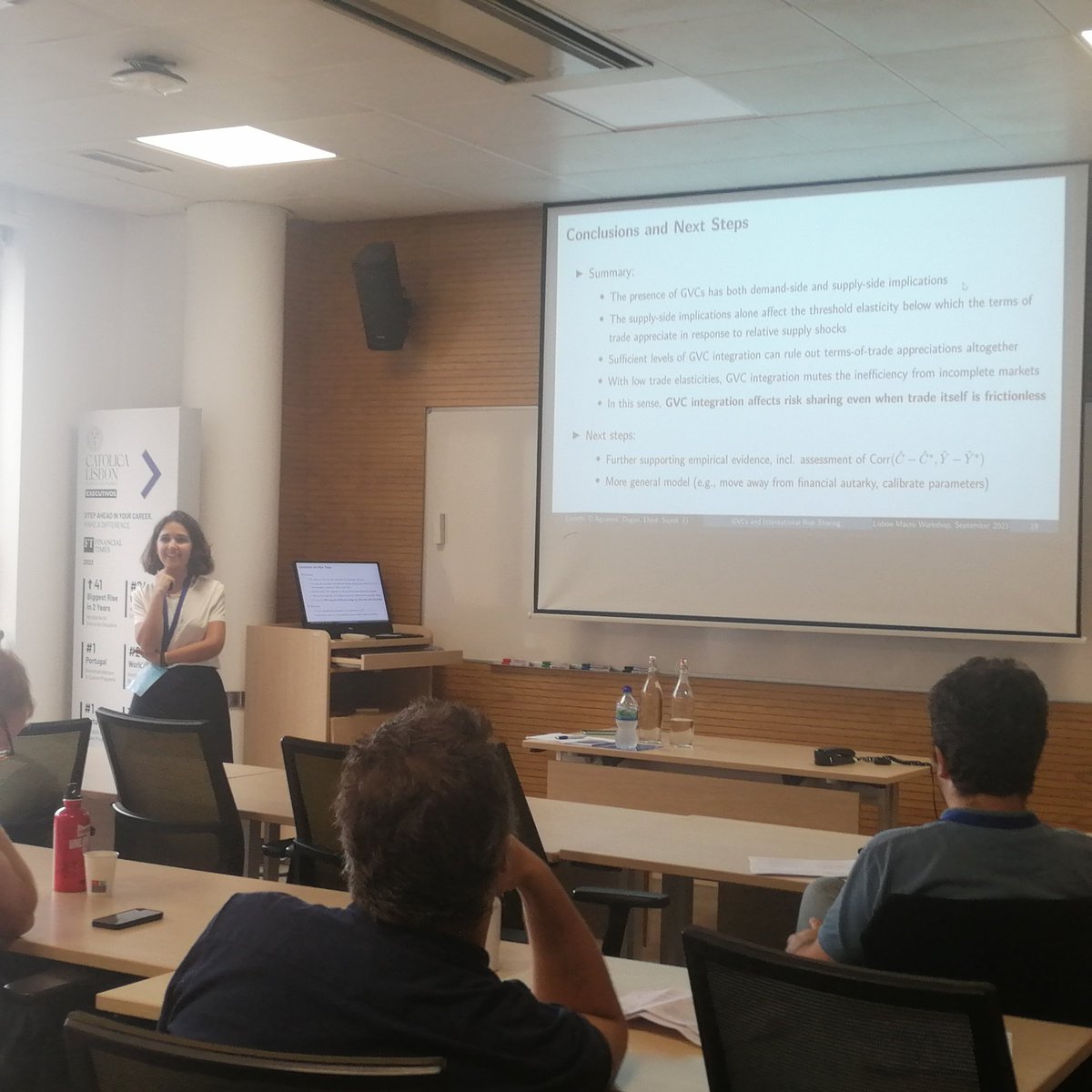 <a href="/AydanDogan/">Aydan Dogan</a> presents "Global Value Chains, International Risk Sharing and the Transmission of Productivity Shocks"