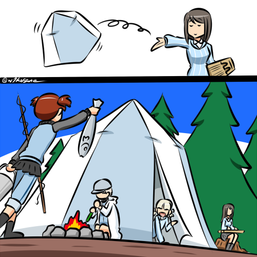 サウナハットの使用例 