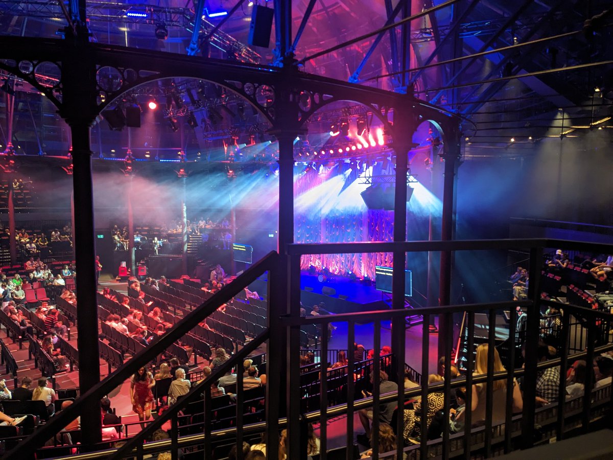 EricaMay_13's tweet photo. @RoundhouseLDN was quite disappointed that last week my seat for James Acaster had a stair railing blocking the view! It didn't say restricted view on my tickets when I chose my seats :( https://t.co/eMW9IPvM3Z