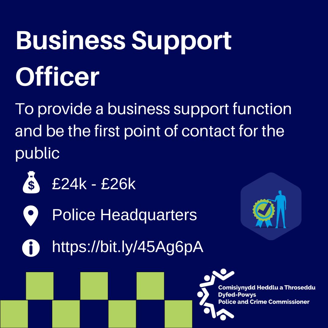 📢Job Opportunity  📢

Business Support

We're looking for an experienced individual to join the team to work with us as the first point of contact for the public.

📋👉 bit.ly/45Ag6pA