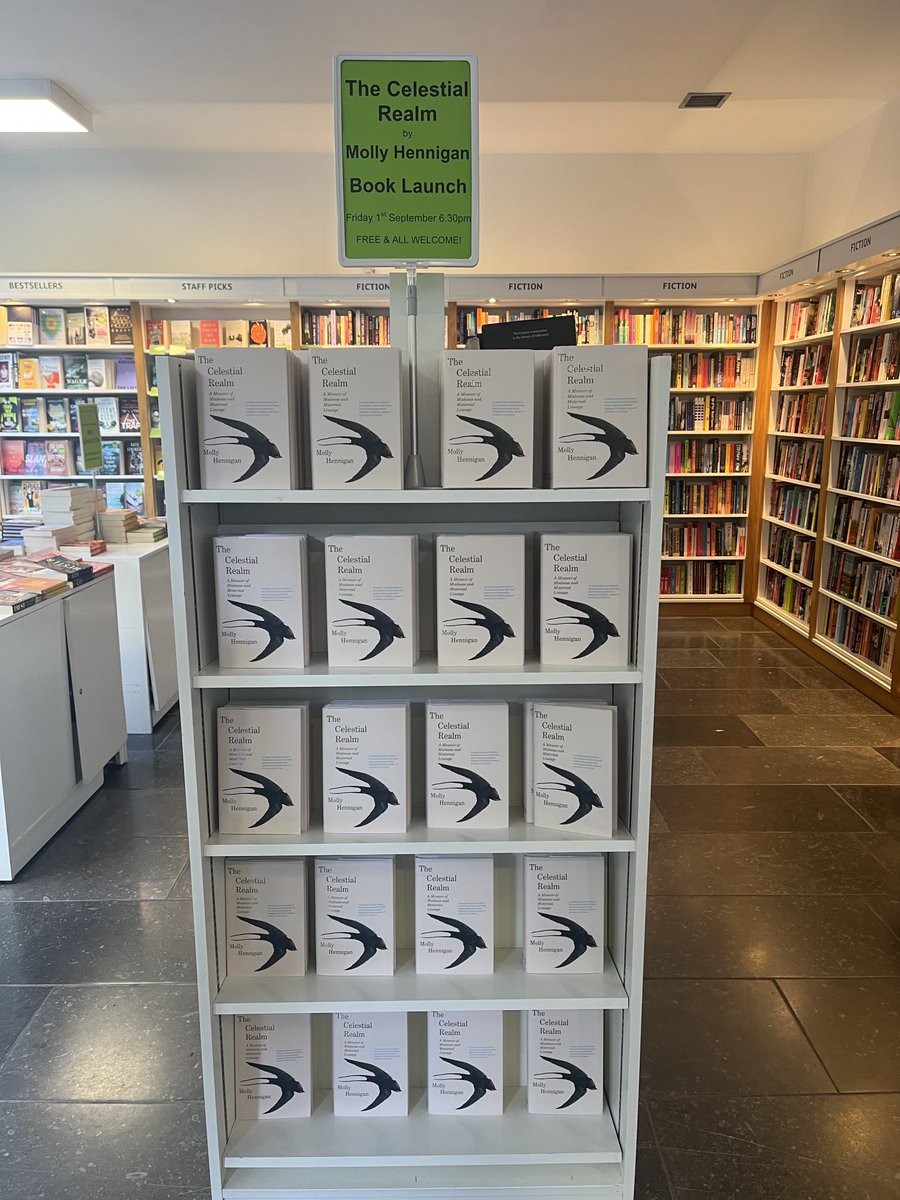 potikidee's tweet photo. All set and ready to rock at ⁦@gutterbookshop⁩ with ⁦@bobjohnstonbks⁩ to launch The Celestial Realm by ⁦@Molly_Hennigan⁩ at half past six, pop in! ⁦@eriu_books⁩ ⁦@GillHessLtd⁩ https://t.co/doYmOt43Rz