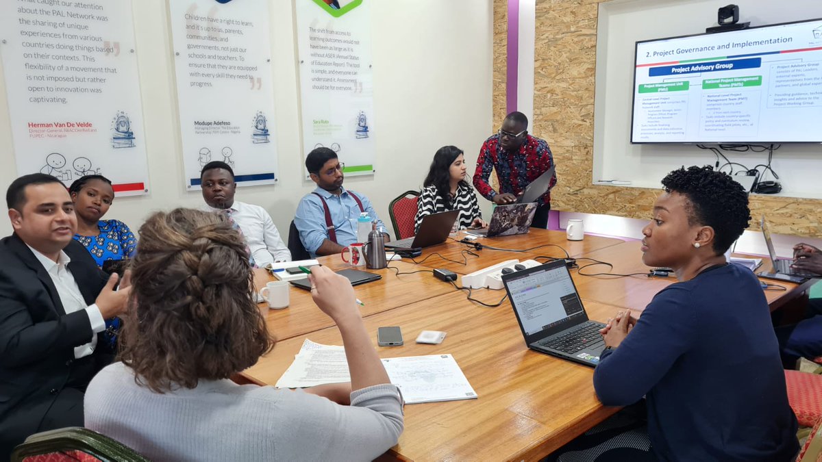 palnetworkHQ's tweet photo. @palnetworkHQ and @FCDOResearch recently convened in Nairobi for an insightful meeting to discuss the upcoming large-scale common assessments of Foundational Literacy and Numeracy (#FLN). The assessment will cover 15 countries in the Global South.

#EvidenceForLearning https://t.co/JoQjF78tMk