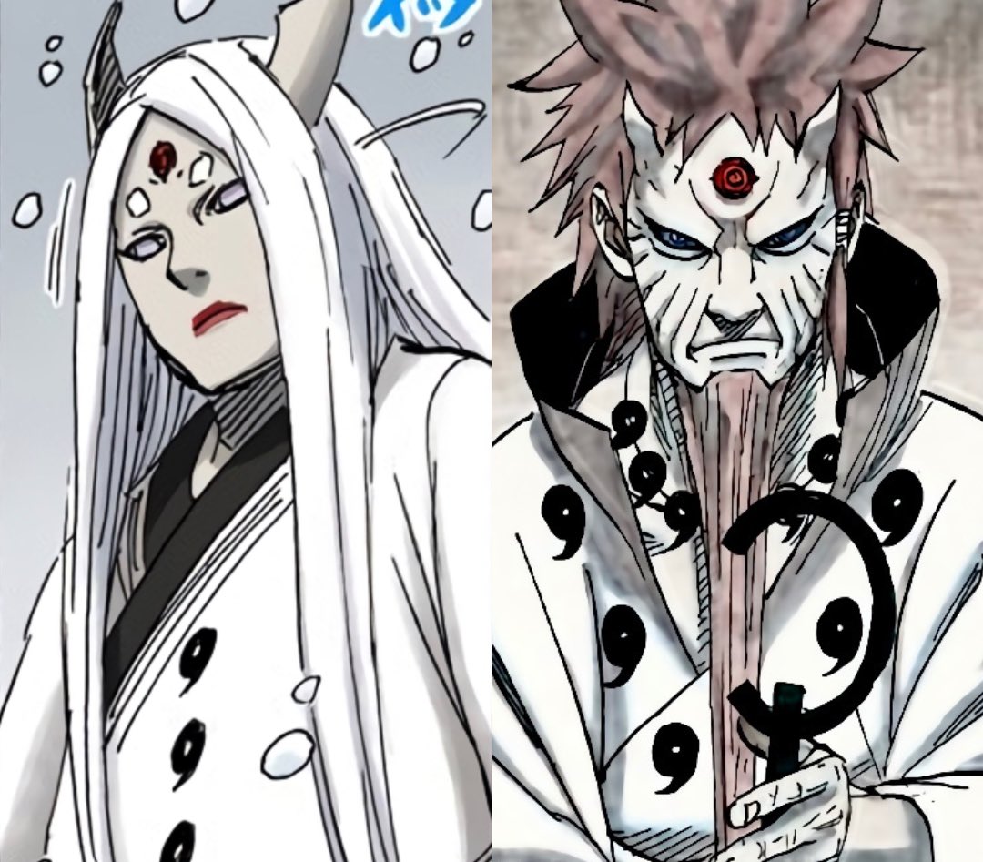 kishimotomasshi's tweet photo. “I created Kaguya towards the end of the story; but the concept for the Sage of Six Paths had existed since the Jiraiya Arc, so towards the middle.” — Kishimoto https://t.co/LtmffQTwhh
