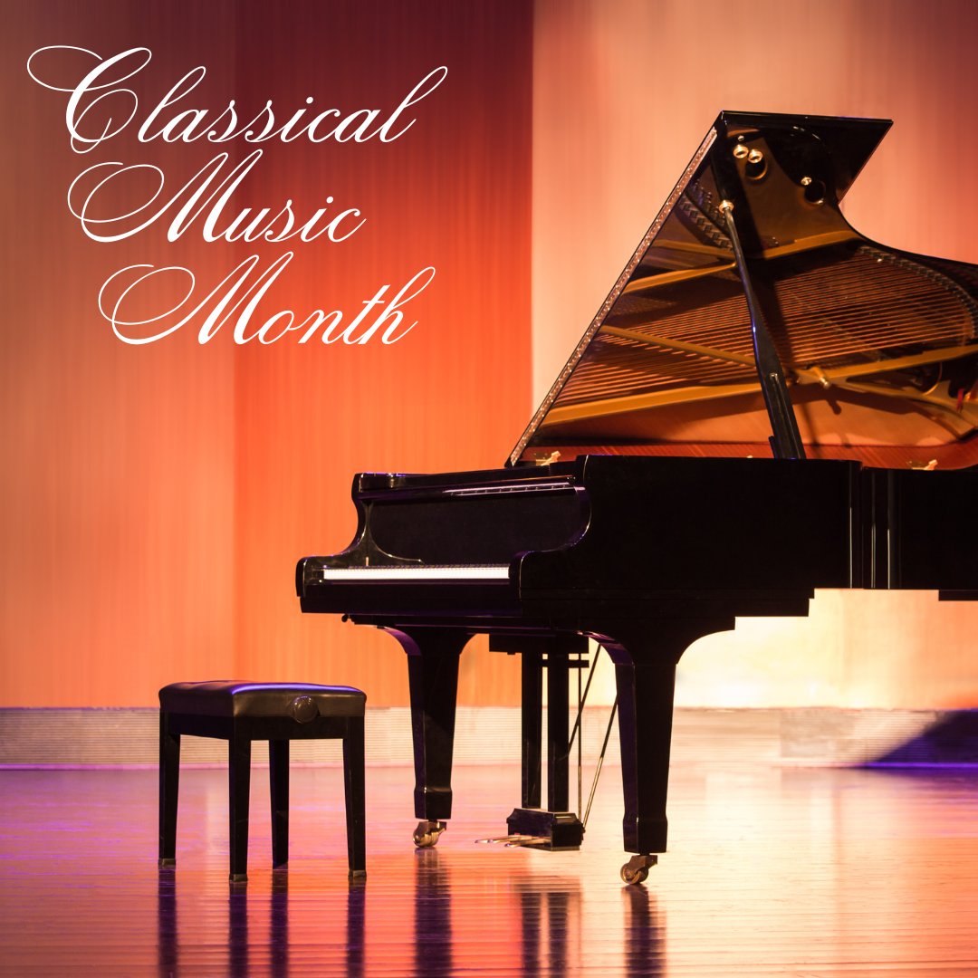 September is #ClassicalMusicMonth AND #NationalPianoMonth!
 
Enjoy this collection of classical #piano pieces while you work, study, or do chores. Which ones do you recognize? tiny.cc/04iavz