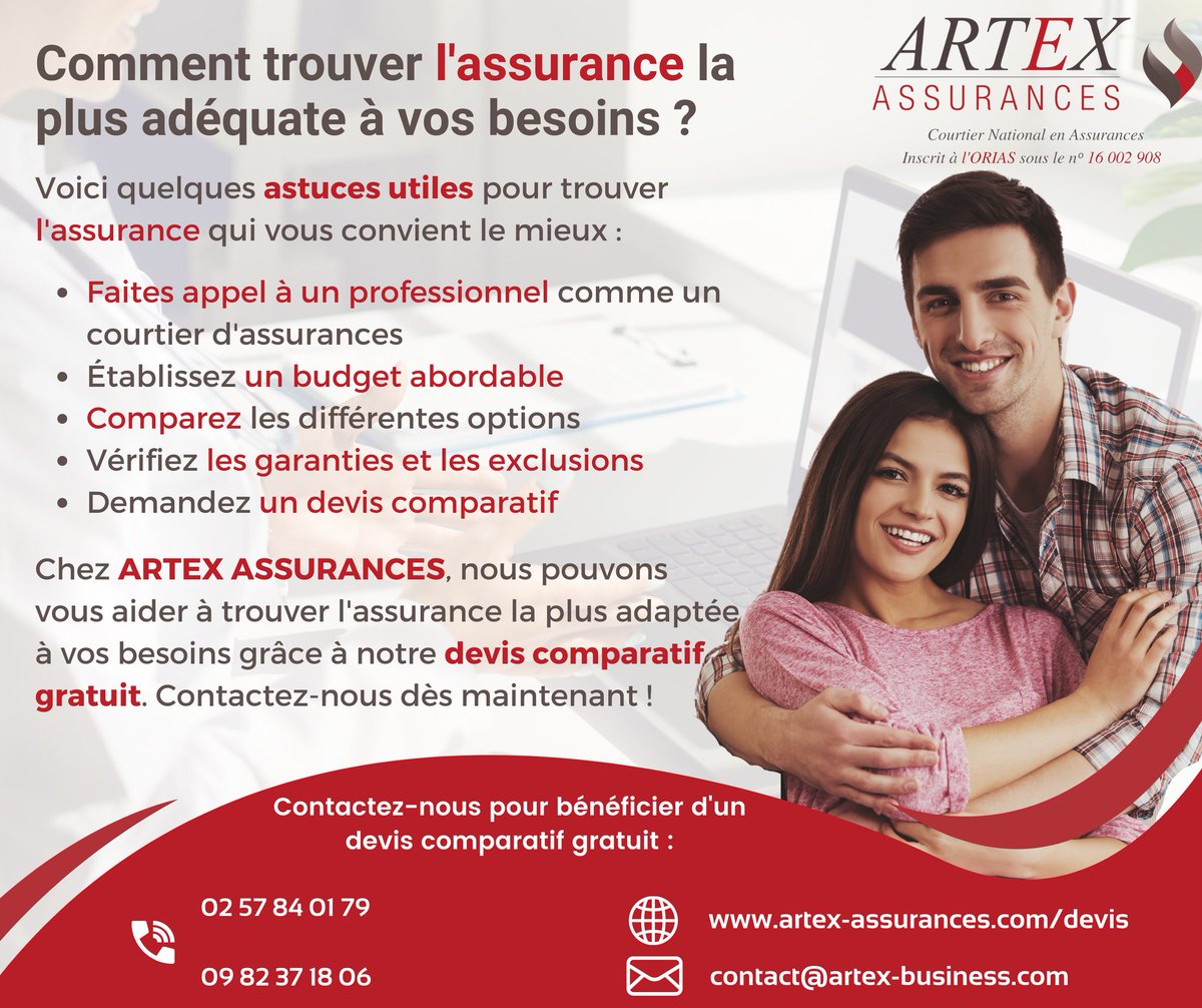 ARTEX ASSURANCES (@ArtexAssurances) / Posts / X