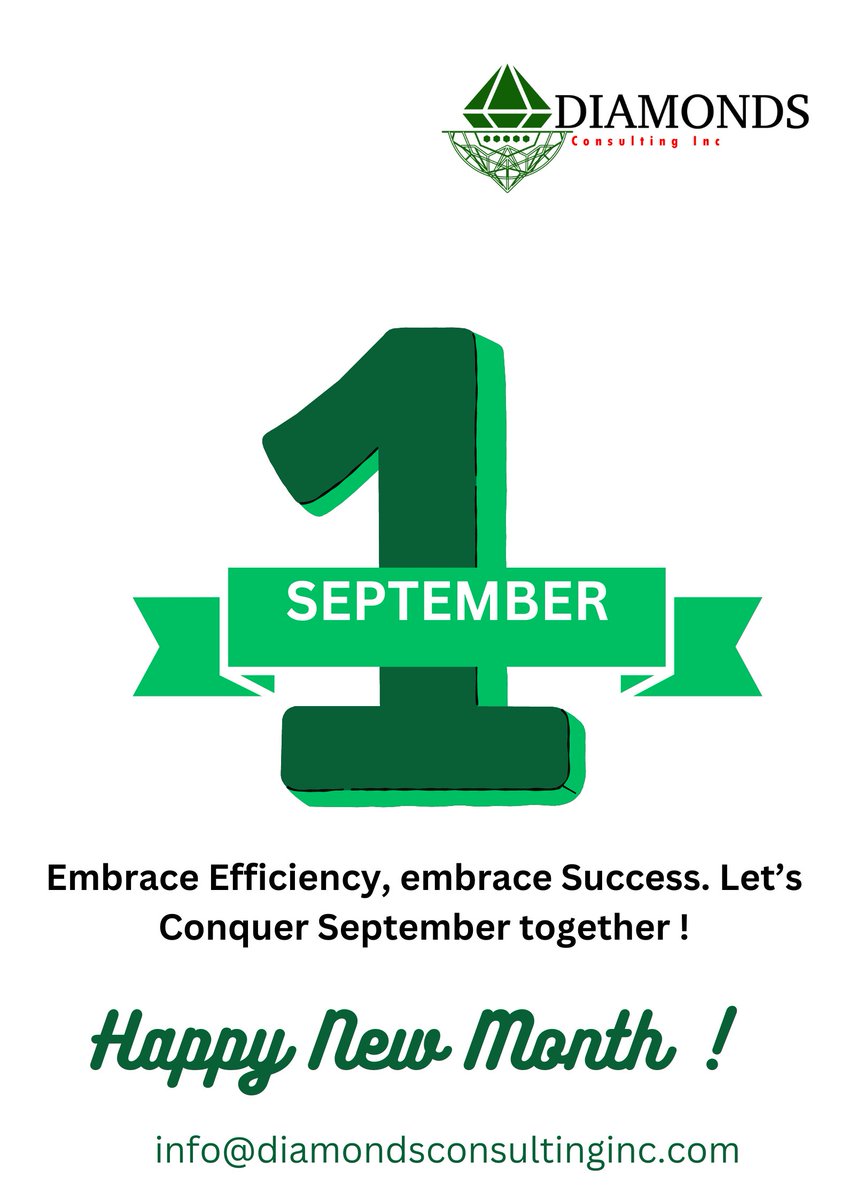 We exist to help you streamline your business operations for a productive month ahead. 
Our ERP & Data Management Solutions make your workflow smoother, your data more accessible, and your decisions more informed. 

Happy September!
#Efficiency #ERP #SeptemberSuccess
