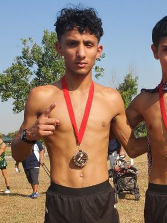 Got 3rd at the South Houston Charlie Goehring Invitational, with a time of 15:00 (3mile) course