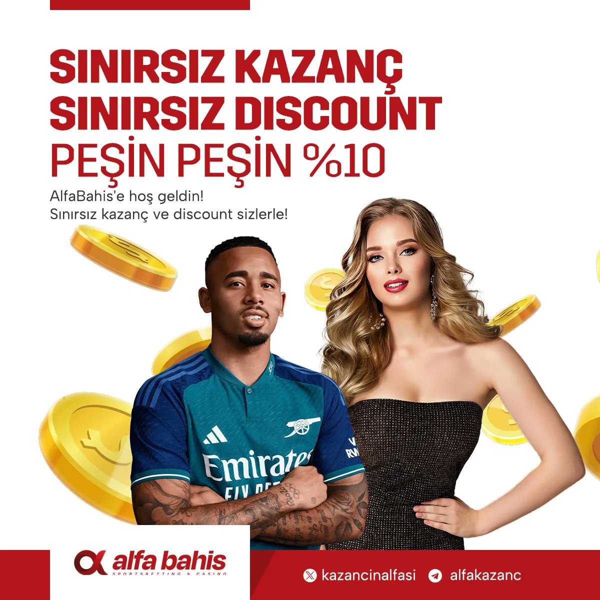 Bu dünyanın 𝔸𝕃𝔽𝔸𝕊𝕀𝕐𝕀ℤ demiştik!🔥

💰Alfalara özel PEŞİN PEŞİN %10 Discount sizi bekliyor.

⛰️Sınırları aşarak kazanmaya hazırsanız hadi başlayalım...

📢Sınırsız Kazanç ve Sınırsız Discount tam size göre: buff.ly/44bRcfv