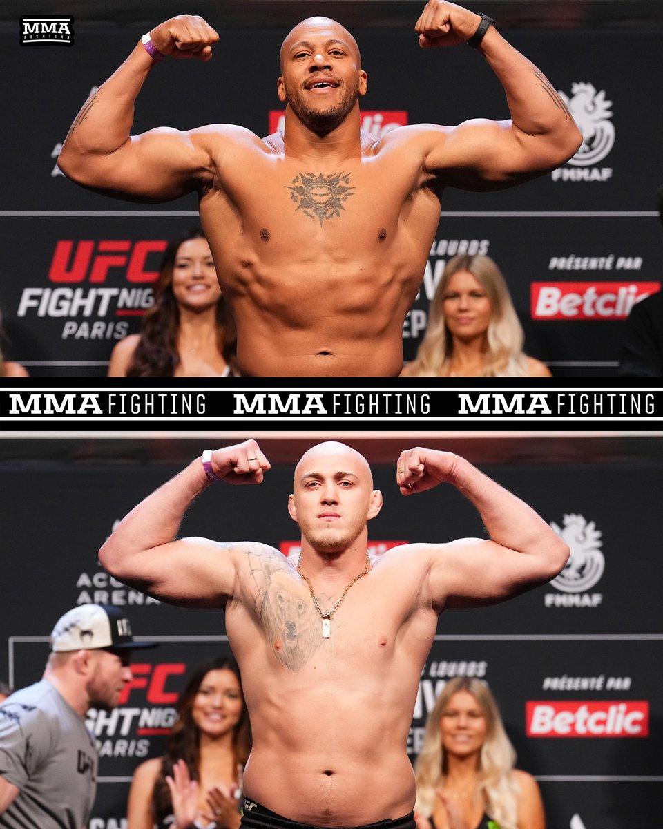 MMAFighting's tweet photo. Your #UFCParis main and co-main event are official 🔥

Who wins and how? https://t.co/EVu0YfSkeA