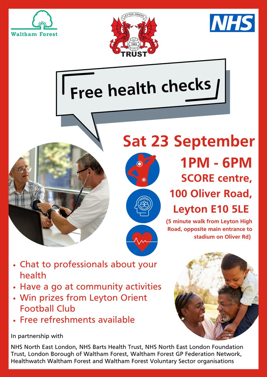 _Becca_Thomas's tweet photo. There will also be fun activities for all the family and prizes on offer from our fantastic @leytonorientfc, so come along and get involved!  🏏⚽️
Where: Score Centre, 100 Oliver Road, Leyton, E10 5LE  
When: Saturday, 23rd September from 1 pm – 6 pm https://t.co/fmPqtdaRso