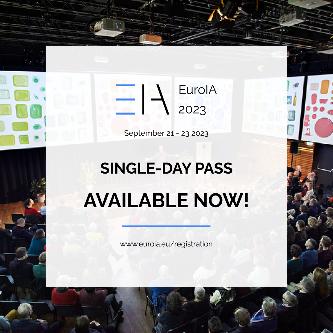 EuroIA #EuroIA23 tweet media