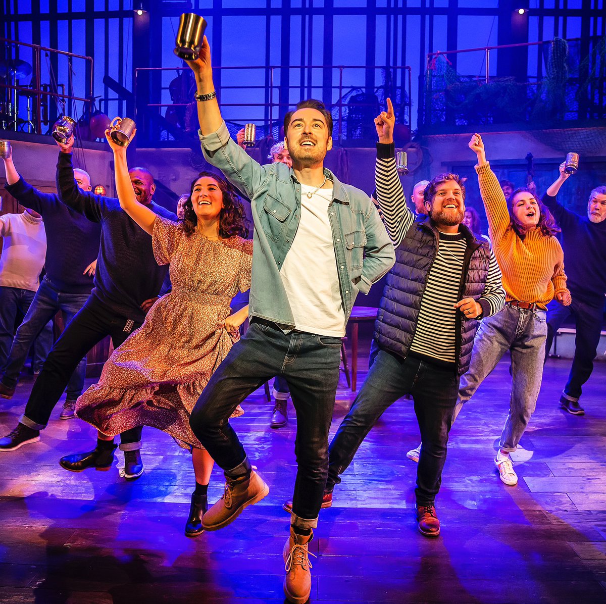 A year ago today we opened the international tour of Fisherman’s Friends! We can’t wait to go fishing again soon… 🎣