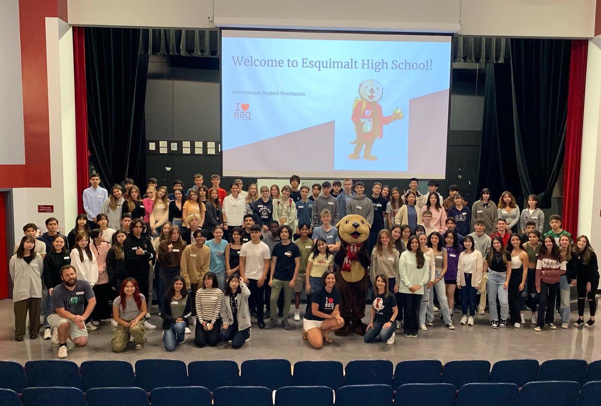 We are thrilled to welcome International Students from over 16 different countries! We are SO happy to see you! 🇨🇦🌎 #welcometocanada <a href="/studyinvictoria/">Study in Victoria</a> <a href="/sd61schools/">Greater Victoria School District</a>