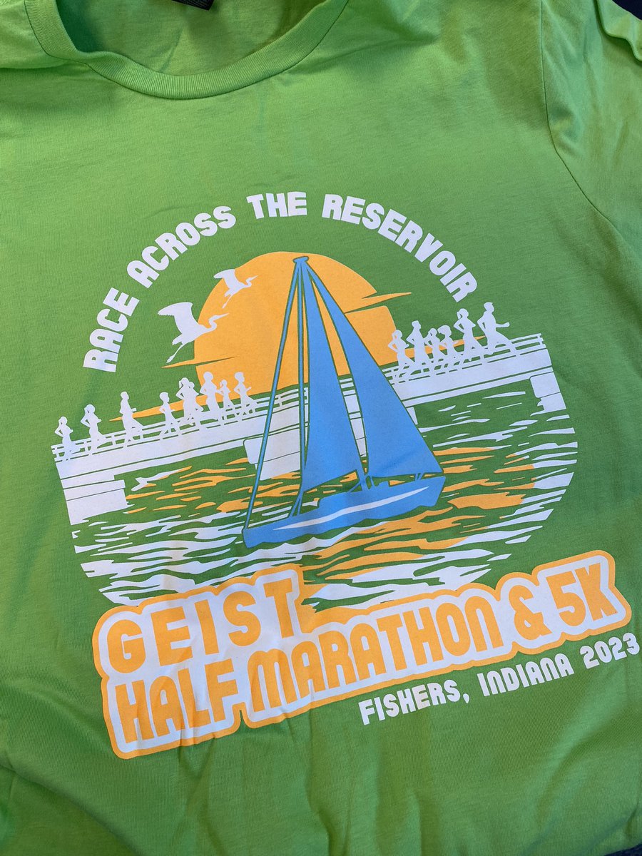 22 course marshals needed for the @GeistHalf in two weeks! Get one of these comfy, extra soft t-shirts and be a Geist ambassador for the morning of September 16 - sign up geisthalf.com