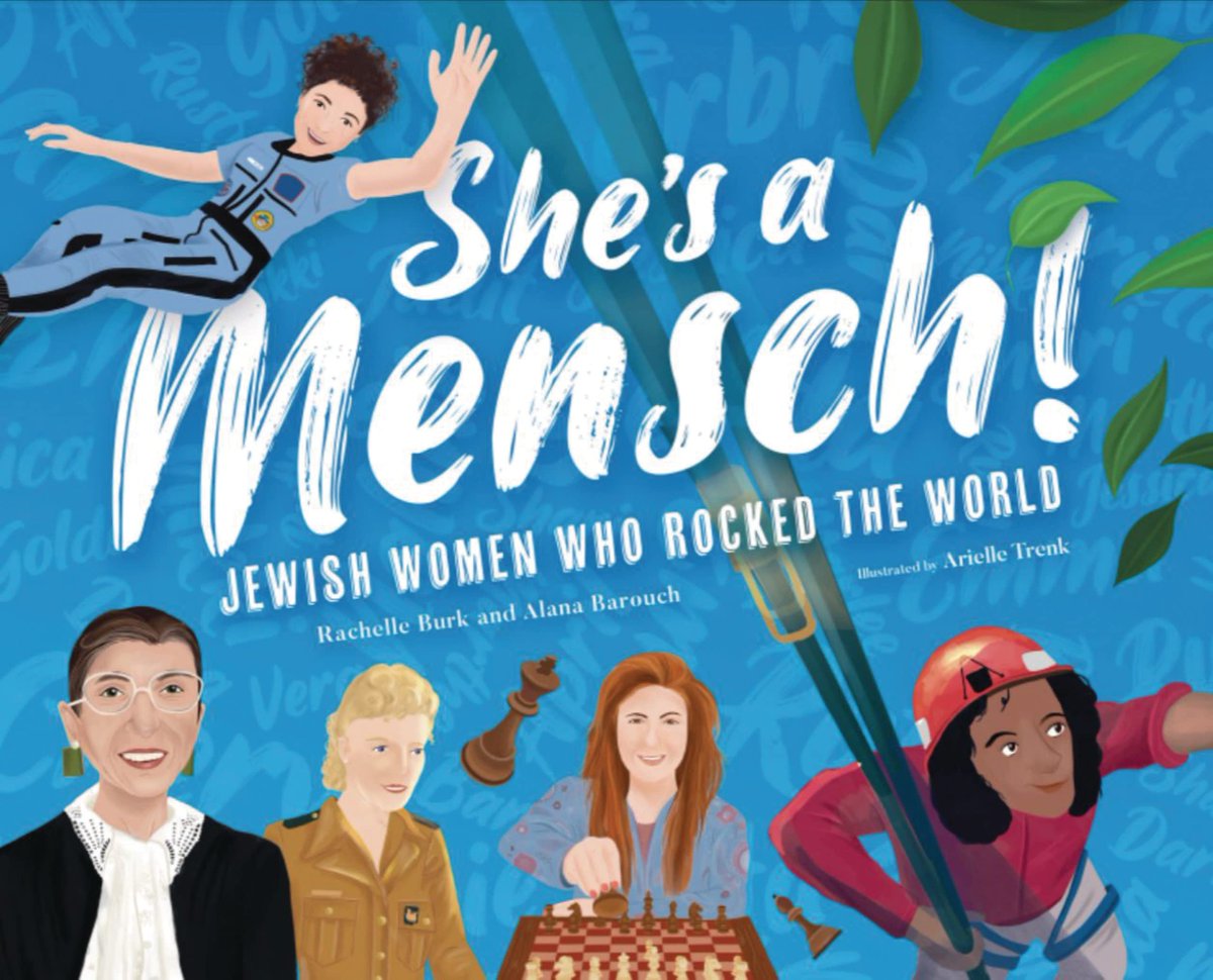 Happy Perfect Picture Book Friday, dear friends. Please stop by to get a peek at today's featured book: SHE'S A MENSCH: Jewish Women Who Rocked the World by @Rachelleburk and Alana Barouch: viviankirkfield.com/2023/09/01/per…
