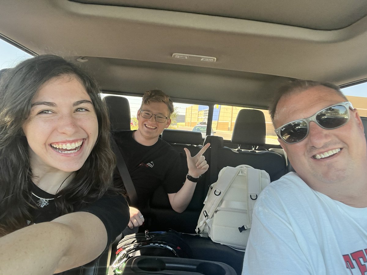 Road trip to Laramie part 2 is underway. Wreck Em Tech