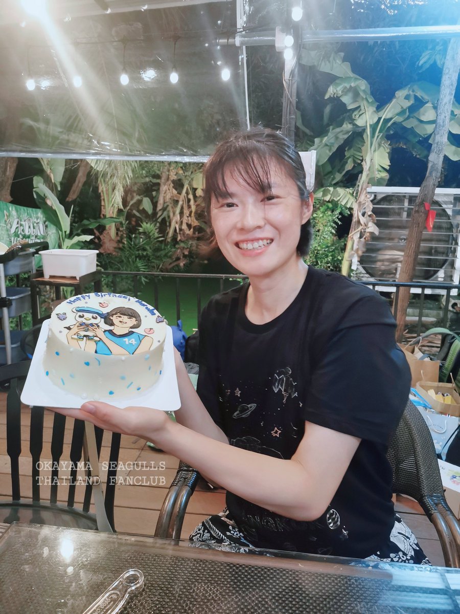 SeagullsFan_TH's tweet photo. 1 September 2023 
Happy Birthday "Haruka" 💕
29 Years old in Thailand ☺️
#岡山シーガルズ
#OkayamaSeagulls
#วอลเลย์บอล
#วอลเลย์บอลหญิง 
#宮下遥 #Miyashita #MiyashitaHaruka https://t.co/4sNHUEXYVA
