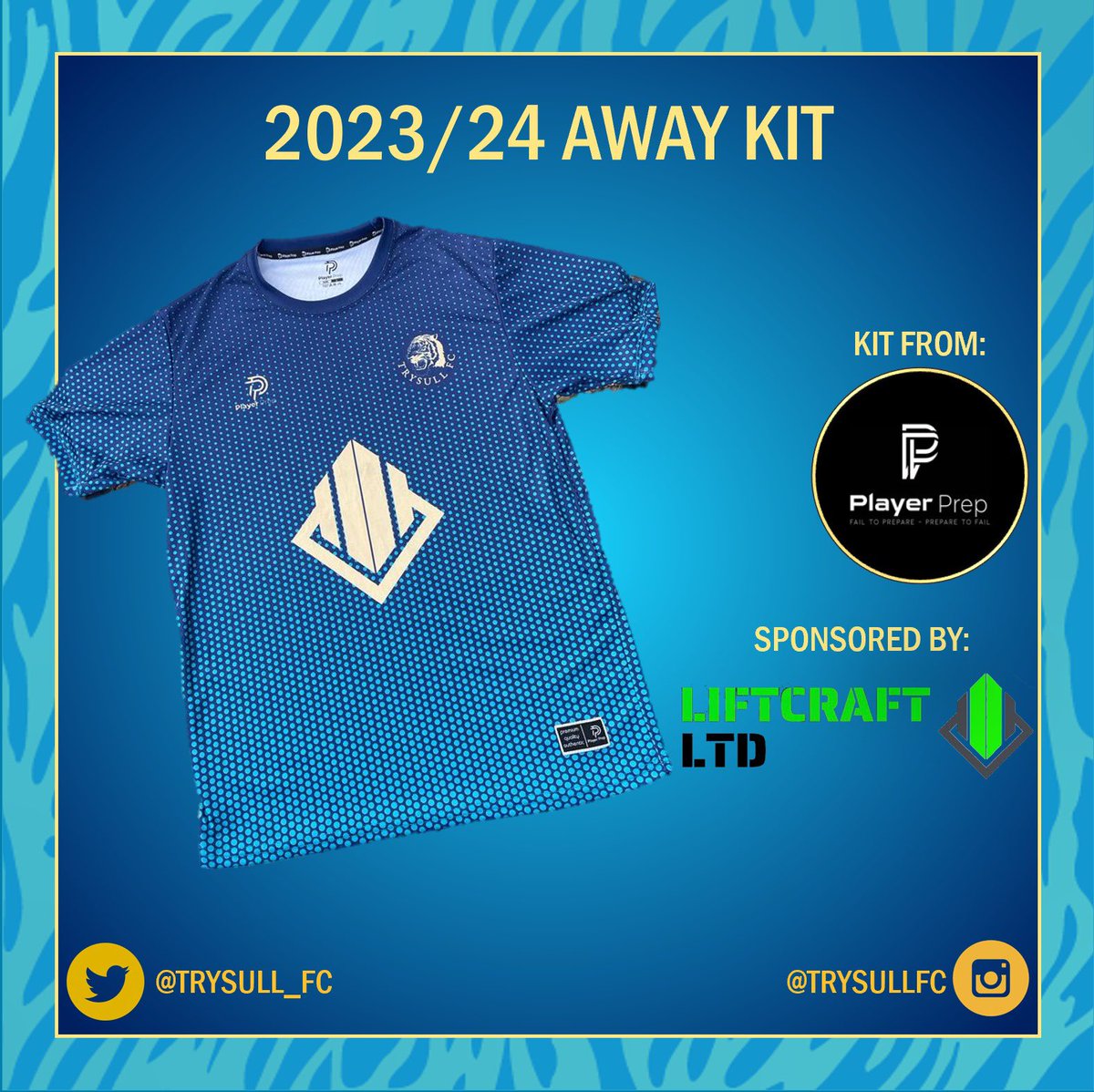 Big shoutout to <a href="/PlayerPrepUK/">Player Prep</a> for supplying our kits for the new season. Starting with the away number 💙💜