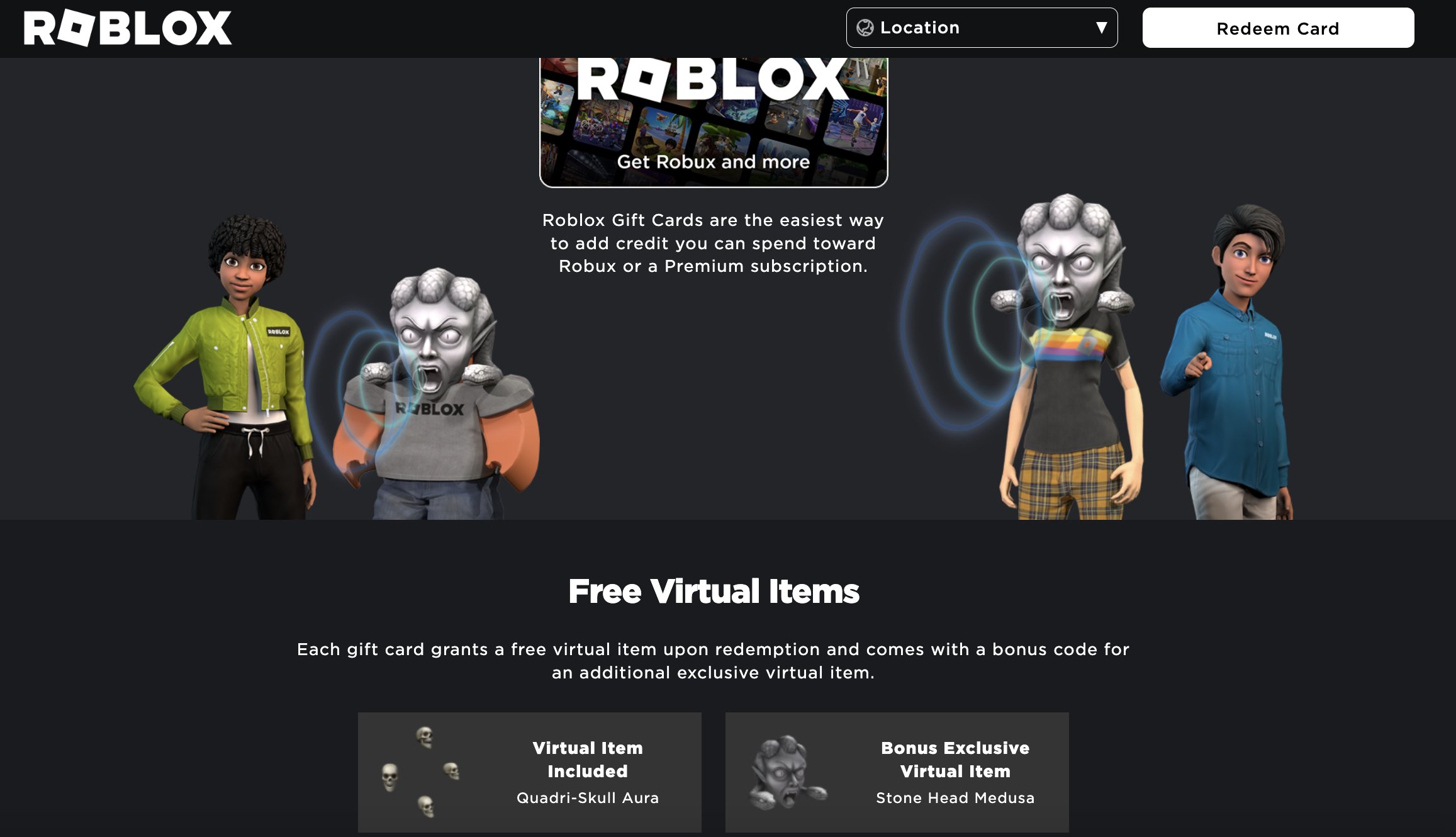 Roblox gift cards: Where to buy them and what bonuses they give