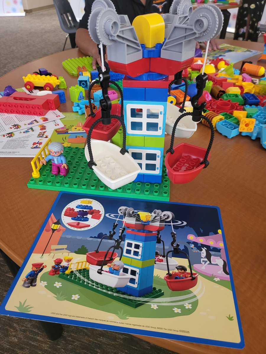 DemkeNiccole's tweet photo. Learning a new skill today. Is it really learning when you get to play with Legos all day? Get ready @LonghornsLbj Lego Education is coming thanks to @DesertSandsUSD Extended Learning Program! @DSUSDExpanded https://t.co/DRXg4pFh5F
