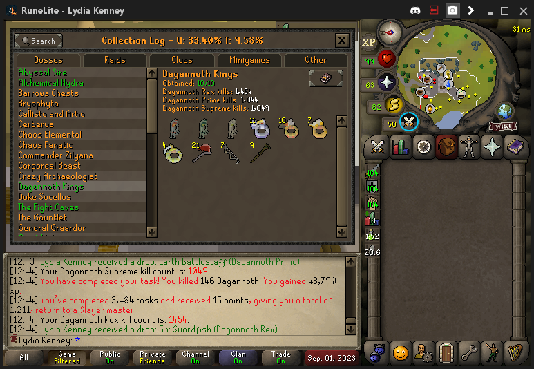 sawkid86's tweet photo. Pet #28: Dagannoth Prime 
Dks Completed!✅ https://t.co/NDUgCppWfw