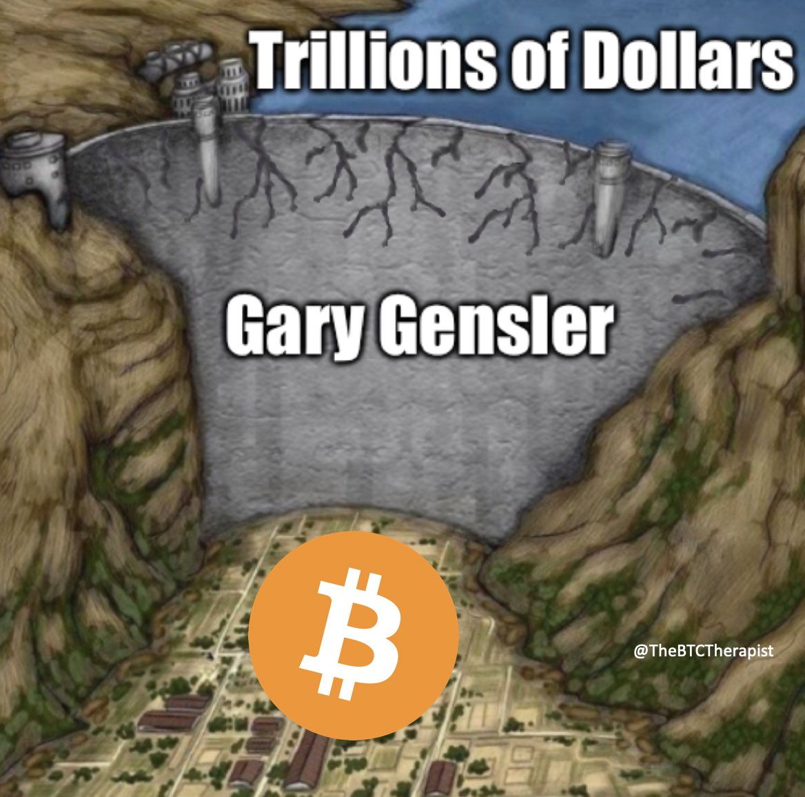The flood is coming. #BTC