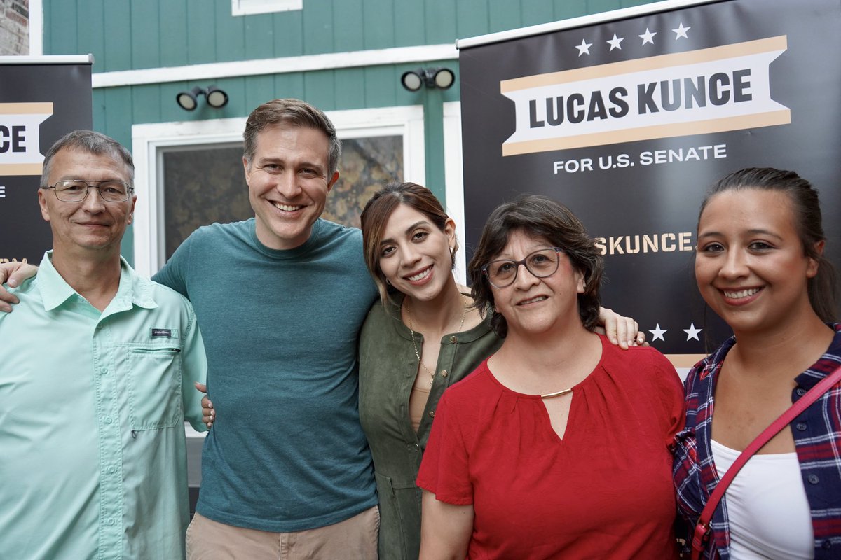 LucasKunceMO's tweet photo. We had a packed house at our town hall in St. Joe last night!

Someone there shared with me a story of struggle that’s common in Missouri. She worked hard and did well in school, but she still hasn’t been able to get a good job near home. Now she’s 28. One of her parents had a union job that used to take care of the family, but the assembly line got shut down.

Corrupt politicians and giant corporations have spent decades stripping our state for parts. Working families in Missouri deserve a future. They deserve to have good jobs here at home. They deserve to have power over their own lives. That’s why I’m running for U.S. Senate.