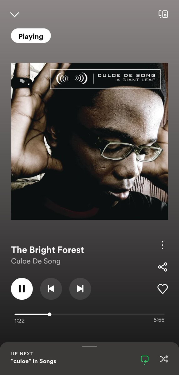 StereotypeDj's tweet photo. @CuloeDeSong my brother i feel like you don't get your flowers... thank you for the music and never selling out. You've always been a phenomenal artist. Godbless https://t.co/8yEz8L31rG