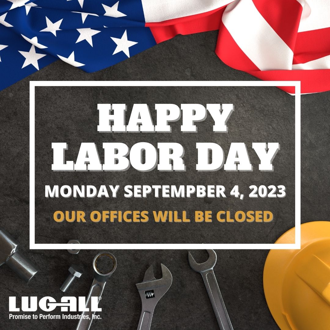 We will be closed Monday, September 4th. Happy Labor Day!