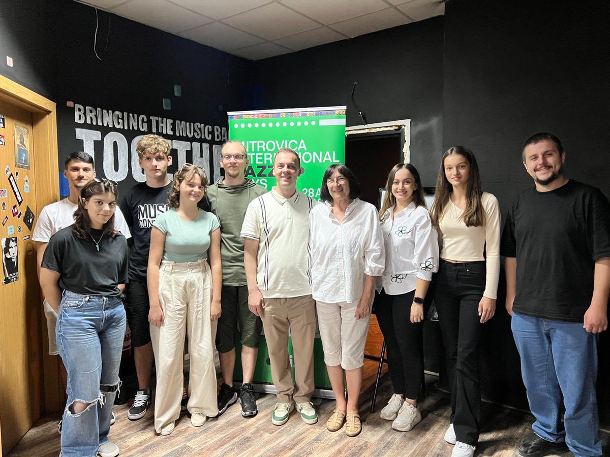 Our team took the stage at Mitrovica International Jazz Days workshop, sharing the secrets of success in the digital world. 🌐🤝