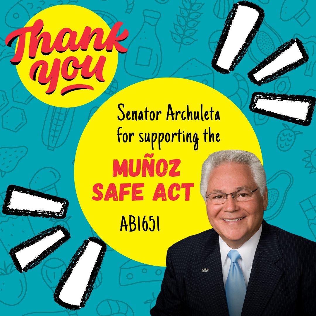 Zackys_universe's tweet photo. Thank you @SenBobArchuleta for co-authoring The SAFE Muñoz Act! The safety of allergen affected children must be prioritized! #SupportAB1651 https://t.co/ly9L416i1T